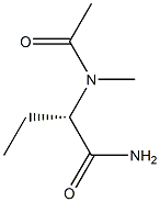 Butanamide, 2-(acetylmethylamino)-, (2S)- (9CI) 结构式