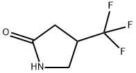 4-(三氟甲基)吡咯烷-2-酮 结构式