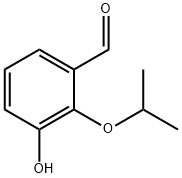 Benzaldehyde, 3-hydroxy-2-(1-methylethoxy)- (9CI) 结构式