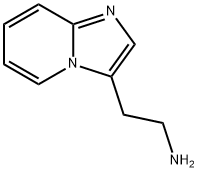 2-(咪唑并[1,2-A]吡啶-3-基)乙胺 结构式