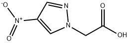 (4-硝基-1H-吡唑-1-基)乙酸 结构式