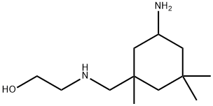 2-[[(5-amino-1,3,3-trimethylcyclohexyl)methyl]amino]ethanol 结构式