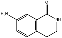 7-氨基-3,4-二氢异喹啉-1(2H)-酮 结构式
