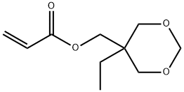 环三羟甲基丙烷甲缩醛丙烯酸酯 结构式