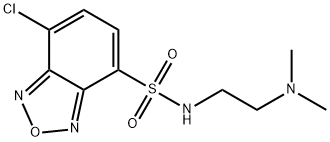 DAABD-CL[=4-(二甲氨基)乙氨基磺酰]-7-氯-2,1,3-苯并恶二唑][用于蛋白质组分析] 结构式