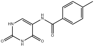 Benzamide, 4-methyl-N-(1,2,3,4-tetrahydro-2,4-dioxo-5-pyrimidinyl)- (9CI) 结构式