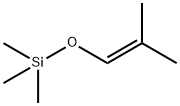 2-甲基-1-(三甲基硅氧基)-1-丙烯 结构式