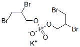 BIS(2,3-DIBROMOPROPYL)PHOSPHATE,POTASSIUMSALT 结构式