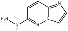 6-肼基咪唑并[1,2-B]哒嗪 结构式