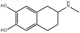 2-(Methylamino)-6,7-dihydroxytetralin 结构式