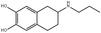 2-(Propylamino)-6,7-dihydroxytetralin 结构式