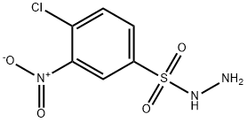 4-氯-3-硝基苯磺酰肼 结构式