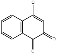 4-氯-1,2-萘醌 结构式