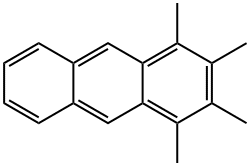 1,2,3,4-TETRAMETHYLANTHRACENE 结构式