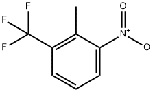 2-甲基-3-硝基三氟甲苯 结构式