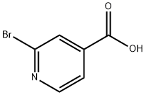 2-溴-4-吡啶羧酸 结构式