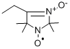 2,2,5,5-TETRAMETHYL-4-ETHYL-3-IMIDAZOLINE-3-OXIDE-1-OXYL, FREE RADICAL,98% 结构式