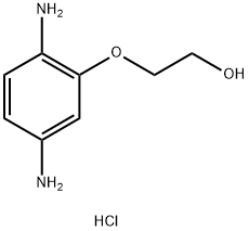 Ethanol, 2-(2,5-diaminophenoxy)-, dihydrochloride 结构式