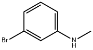 3-溴-N-甲基苯胺 结构式