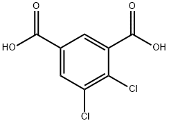 4,5-Dichloroisophthalic acid 结构式