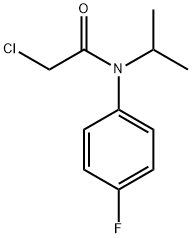 Acetamide, 2-chloro-N-(4-fluorophenyl)-N-(1-methylethyl)- 结构式