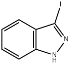3-碘吲唑 结构式