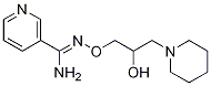 (Z)-N-(2-羟基-3-(哌啶-1-基)丙氧基)烟酰胺双盐酸盐 结构式