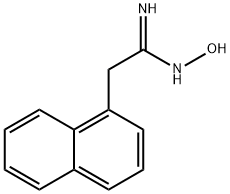 2-(1-萘基)乙酰胺肟 结构式