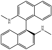S-N,N'-二甲基联萘胺 结构式