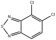 4,5-二氯苯并[C][1,2,5]噻二唑 结构式