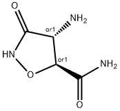 5-Isoxazolidinecarboxamide,4-amino-3-oxo-,trans-(9CI) 结构式