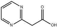 2-嘧啶乙酸 结构式
