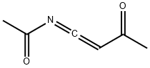 Acetamide, N-(3-oxo-1-butenylidene)- (9CI) 结构式