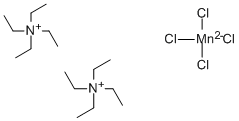 四氯锰酸四乙基铵(II) 结构式