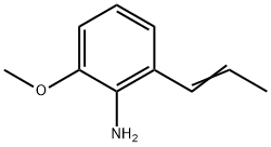 Benzenamine, 2-methoxy-6-(1-propenyl)- (9CI) 结构式