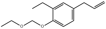 Benzene, 1-(ethoxymethoxy)-2-ethyl-4-(2-propenyl)- (9CI) 结构式