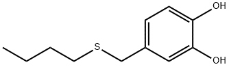 1,2-Benzenediol, 4-[(butylthio)methyl]- (9CI) 结构式