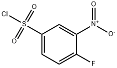 4-氟-3-硝基苯磺酰氯 结构式