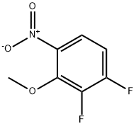2,3-二氟-6-硝基苯甲醚 结构式