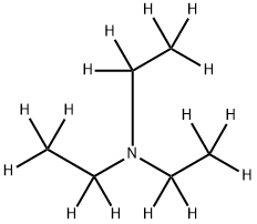 三乙胺-D15 结构式