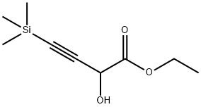 2-羟基-4-三甲基硅基-3-丁炔酸乙酯 结构式