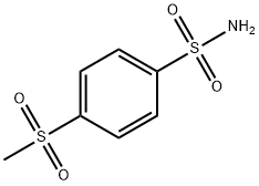 4-Methylsulfonylbenzenesulfonamide 结构式