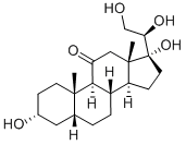 Β-皮甾酮四醇 结构式