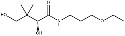 泛酸醇乙基醚 结构式