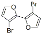 3,3'-Dibromo-2,2'-bifuran 结构式