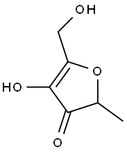 4-Hydroxy-5-(hydroxymethyl)-2-methyl-3(2H)-furanone 结构式