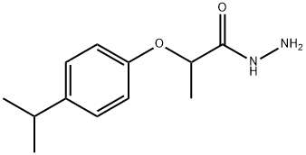 2-(4-异丙基苯氧基)丙酰肼 结构式