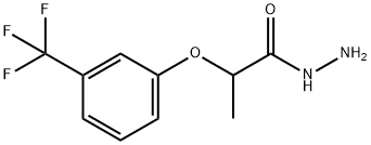 2-[3-(三氟甲基)苯氧基]丙烷肼 结构式