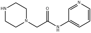 2-(PIPERAZIN-1-YL)-N-(PYRIDIN-3-YL)ACETAMIDE TRIHYDROCHLORIDE 结构式