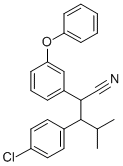 4-Chloro-beta-(1-methylethyl)-alpha-(3-phenoxyphenyl)benzenepropanenit rile